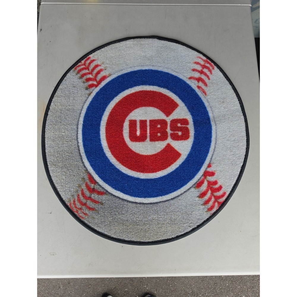 FanMats MLB Chicago Cubs Starter Rug Mat 27"‎ Round